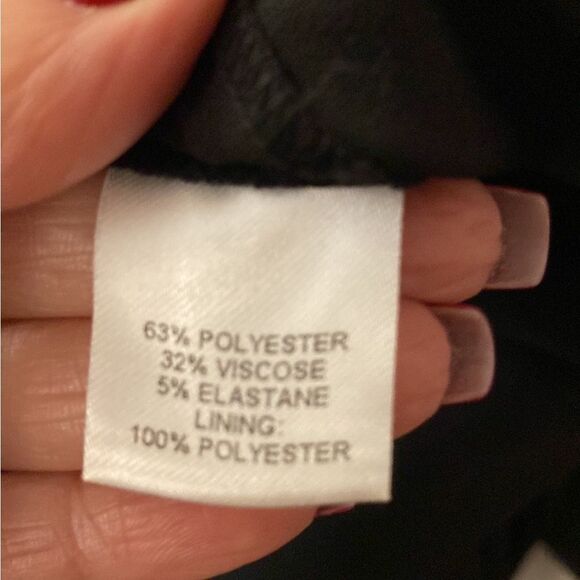 Michelle Mason Black Halter Jumpsuit with Cutout Details, US0 - Picture 14 of 15